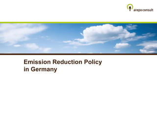 Renewable Energy Policy in Germany