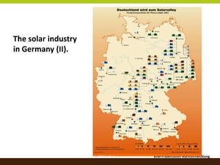 Renewable Energy Policy in Germany