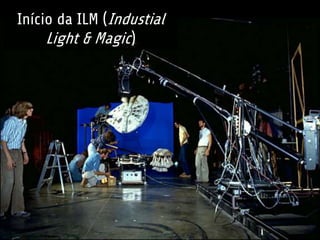 Início da ILM (Industial 
Light & Magic) 
 
