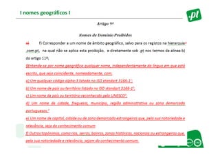 I nomes geográficos I
 