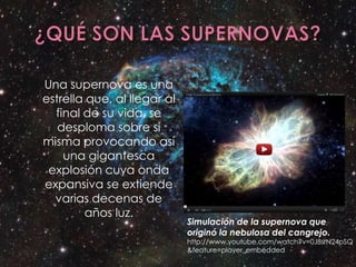 Novas y supernovas | PPT