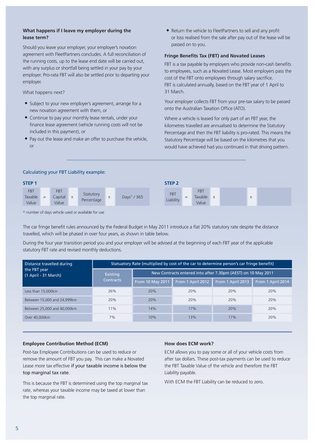 Novated leasing guide 2015 PDF