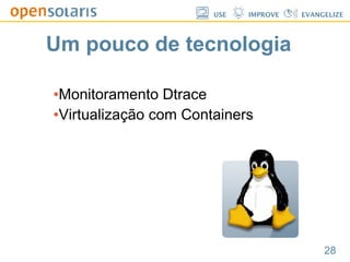 Solaris Dtrace, Resource Manager and Zones.