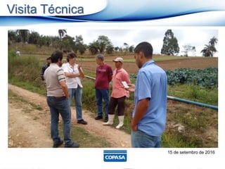Visita Técnica
15 de setembro de 2016
 