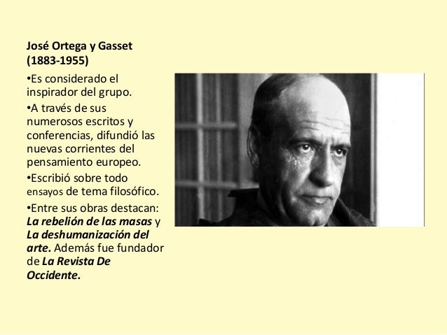 Novecentismo o generación del 14