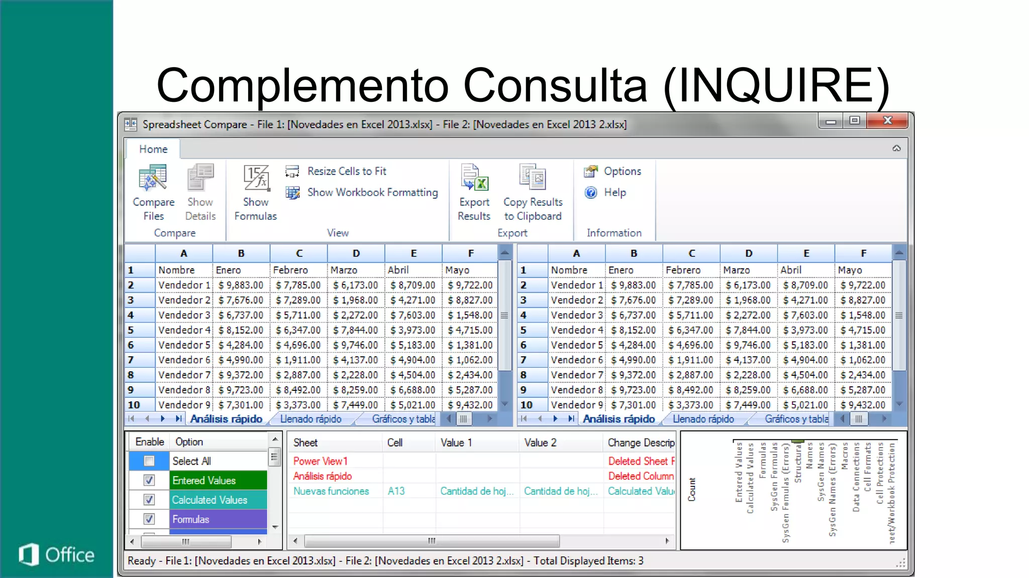 Complemento Consulta (INQUIRE)
 