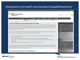 sharepoint.microsoft.com/product/capabilities/ecm/
 