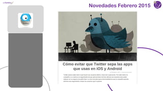 Novedades Febrero 2015
 