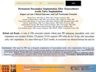 TAVIFOP INSUFICIENCIA MITRALDENERVACIÓN RENAL TAVI
 