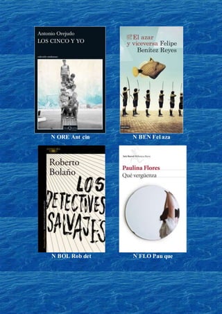 N ORE Ant cin N BEN Fel aza
N BOL Rob det N FLO Pau que
 