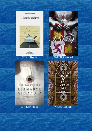 N TRU Dav tie N-H REY Jua mil
N-H ESP Fre lla N GIN Gon ven
 