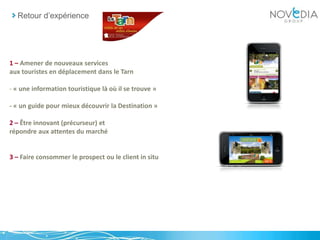 Mise en avant via le site Web,