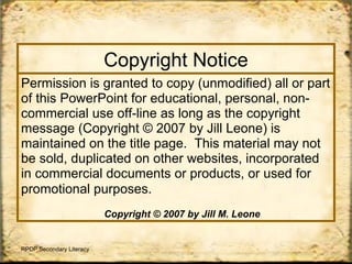 Copy Write Message Novel ppt(2) | PPT