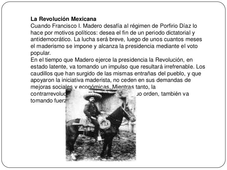 Un Texto De La Revolución Mexicana