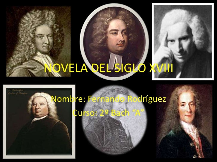 Novela del siglo xviii