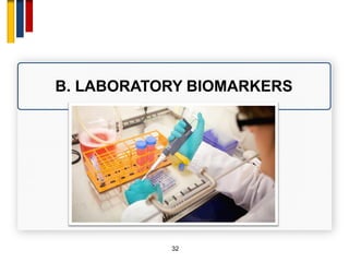 32
B. LABORATORY BIOMARKERS
 