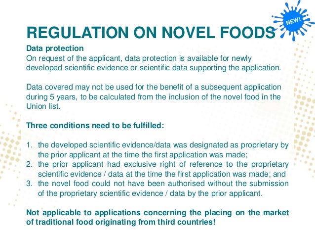 Eu Novel Foods List Eu Novel Foods List