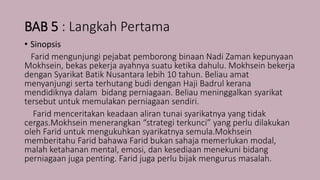 Nota Novel Hempasan Ombak Bab 5 6