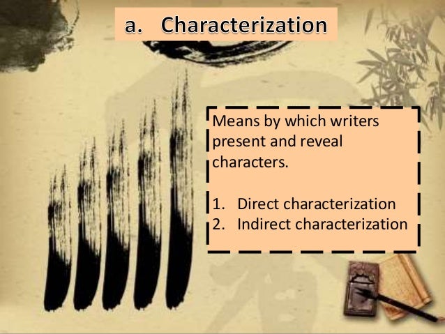 direct characterization definition