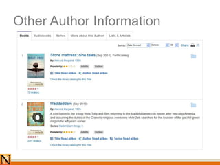 Other Author Information
 