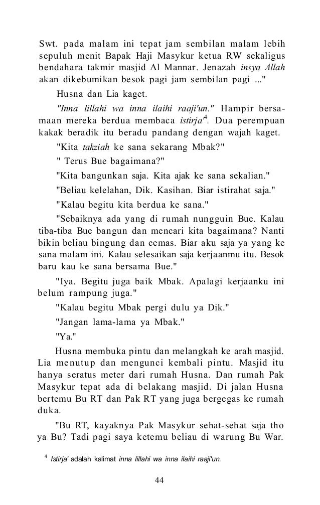 Novel Ketika Cinta Bertasbih