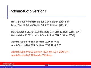ZCM Software Packaging and ZENworks Application Virtualization | PPT