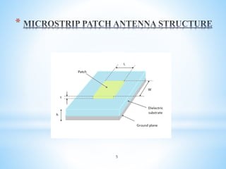 Novel microstrip patch antenna for WLAN and Wi-MAX applications | PPTX
