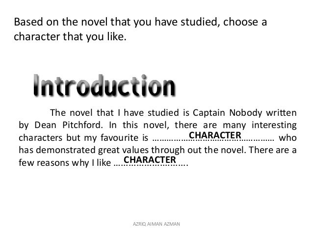 Novel Response Students