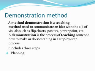 Novel teaching method and its implementation | PPTX