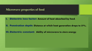 Novel thermal technologies in food processing | PPTX