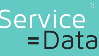 Service
=Data
 