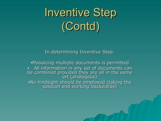 Inventive Step Image Novelty-Inventive Step- in patents filed in india .ppt