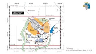 SITE LAYOUT*
26
*Reference:
NI 43-101 Technical Report, March 23, 2016
 