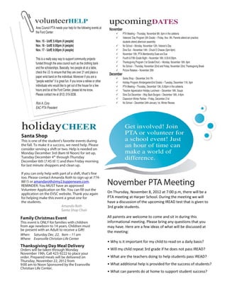 November 2012 Harper PTA Newsletter pg4