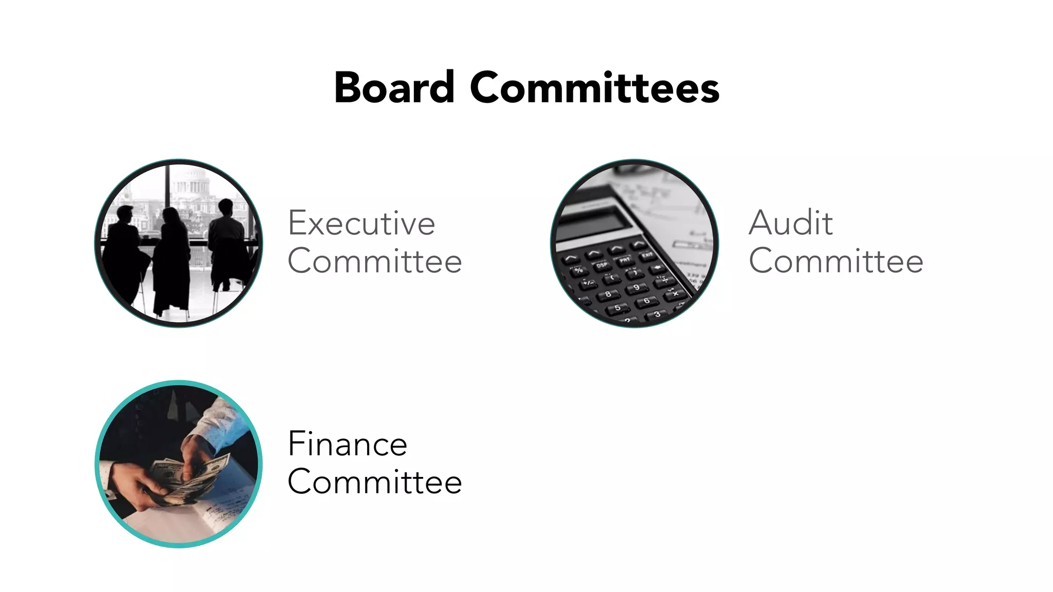Board Committees
Executive
Committee
Finance
Committee
Audit
Committee
 
