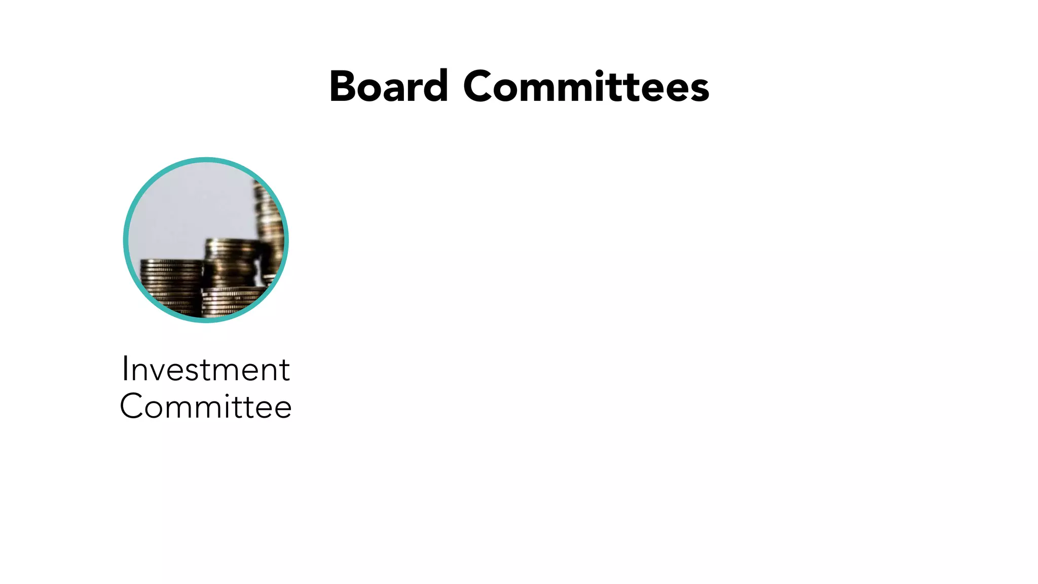 Board Committees
Investment
Committee
 
