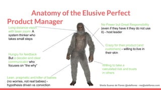 Annex: Anatomy of the Elusive Perfect
Product Manager
Long distance vision
with laser zoom: A
system thinker who
takes sma...