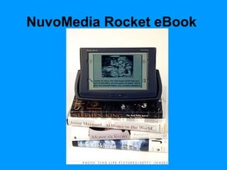 NuvoMedia Rocket eBook
 