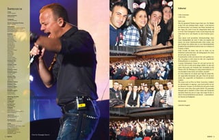 Impressum

Editorial

Verlag

Antonio Campanile

Liebe Leserinnen,
Liebe Leser,

Editorial Direktor
Pina Bevilacqua

Testimonial

Anna Maria Schneider

liebe Leser,
Was für spannende Wochen liegen hinter uns: Die Wahlen
in den USA, der schlimme Sturm „Sandy“, in der Schweiz
der Wetterwechsel vom Sommer zum Winter innerhalb von
drei Tagen, die vielen Events die stattgefunden haben und
so weiter. Dem Zeitungsleser wurde es kaum langweilig und
selten habe ich so viele Stunden vor dem Fernseher gesessen.
Dann kamen noch persönliche Schicksalsschläge hinzu
(mein Hundegefährte der mich 14 Jahre treu begleitet hat
musste von seinen Altersbeschwerden erlöst werden, eine
gute Kollegin hat erfahren dass sie eine lebensbedrohliche
Krankheit hat) und plötzlich realisiert man wie wichtig es ist
Freunde zu haben.
Echte Freunde mit denen man sich im Guten wie im
Schlechten austauschen kann, die bedingungslos für einem
da sind wenn man sie braucht.
Freundschaften wollen und müssen aber auch gepflegt werden. Da genügt es nicht einmal im Jahr eine vorgedruckte
Weihnachtskarte zu verschicken.
A propos Weihnachten: Freuen Sie sich auch auf den Advent? Die Zeit wo alles etwas ruhiger abläuft, wo man sich
(siehe oben) gerne mit Freunden oder Verwandten an der
Wärme trifft, die Wohnung ein wenig festlich dekoriert, etwas besonders Feines kocht, sich einfach „kuschelt“.
In I News finden Sie wie immer auch Tipps für schöne Musik, ausgewählte Restaurants oder gute Filme für die kommende Zeit, ausgewählt von Redaktoren in verschiedenen
Ländern.
Wie immer noch ein Wort zur Mode: Gestricktes, Gehäkeltes und Kunstpelz ist angesagt - passt doch perfekt zur kalten Jahreszeit. Genauso wie die Röcke die jetzt gerne wieder
mal etwas weiter übers Knie gehen dürfen. Die passenden
Strümpfe gibt es ebenfalls in allen Farben und Variationen
und derbe Stiefel die jetzt en vogue sind sorgen für den sicheren Tritt auf (hoffentlich nicht allzuoft…) schneebedeckten Strassen auf Stadtgebiet.

Direktor Marketing/ Werbung

Antonio Campanile

Chefredaktor

Gabriella Groppetti (deutsche Redaktion)
Heidi Giuliani (deutsche Redaktion)
Bryan Basnayake (englische Redaktion)
Mursia Petrachi (italienische Redaktion)

Redaktion

Sabrina Tortomano
Thomas Lang
Luisa Pavesio
Marco Montini
Antonella Montesi
Massimiliano Teramo
Pietro De Seta
Giuseppe Iacovo
Emanuele Iacovo
Rocco Delli Colli
Palma Bucarelli
Gianni Barone
Beatrice Feo Filangeri
Dalia Sgarbis
Gianni Motori
Vincenzo Muni
Nica Mariella
Italo Caroli
Antonella Millarte
Salvatore Tramontana
Eugenio Forestrieri

Redaktion Chur
CosimoVonghia
Antonio Sellito

Redaktion Tessin
Maristella Polli
Vincenzo Lettieri
Martin Fehr

Redaktion Vienna
Enrich Bauer

Redaktion Basilea
Giuseppe Schillirò
Gina Azzato
Generoso Azzato

Redaktion Rom
Alfonso Benevento
Angela Verde
Michele Viola

Redaktion Mailand
Eugenio Forestieri

Redaktion Turin
Francesco Mescia

Redaktion Sizilien
Francesco Di Dario
Rita Pennisi

Redaktion Apulien
Eustachio Cazzorla
Nicola Tramonte
Domenico Potenza

Marketing/ Werbung
News@campanile.ch

Graphics

Morena Fiorucci

Art Director

Herzlich Ihre

Web Master

Gabriella Groppetti

Paolo Ugolini
Salvatore Lodrago
Salvatore Lodrago

Fotografie

Lino Sprizzi
photos-people.ch
Francis Bissat www.fb-photografie.ch
Patrick Frischknecht

Abo-Service

Redaktion@italiannews.ch
Tel. +41 44 432 57 78

Druckzentrum

VCT - Herostrasse 9 - 8048 Zürich

Verlag

INews Campanile
Baumgartenstr. 26 8902 Zürich – Urdorf
Tel. +41 44 432 57 78
Mobile +41 79 405 39 85
Redaktion@italiannews.ch
news@campanile.ch
Abbonamento / soci CHF 100.Monatliche Ausgabe

4 INEWS

Foto by Giuseppe Iacovo

INEWS 5

 