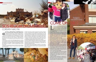 c ommunication

c ommunication
Brenda Li Quadri

Pina Bevilacqua

SOS Reggia di Carditello
Cordata Niaf/Fai

«

Aiutateci a proteggere il patrimonio italiano e, in particolare, la Reggia di Carditello».
È l’appello alle Istituzioni locali e nazionali competenti della National Italian American Foundation (Niaf), la principale organizzazione di italoamericani, nata a Washington nel 1975, che scende
in campo con il Fondo Ambiente Italiano (Fai) per difendere dal degrado i
monumenti storici italiani più a rischio. Inoltre, «La Niaf darà il suo sostegno al restauro di un’opera di tale valore». Risultata 1° nella classifica de „I
luoghi del cuore“ (cioè assolutamente da salvare) stilata dal FAI su 7.000 siti
in tutta Italia.
In effetti è appeso a un filo il destino della Reggia Borbonica di Carditello,
a San Tammaro, nel casertano. Un gioiello dell‘architettura settecentesca dal
valore inestimabile. Che, dopo il restauro di alcuni anni fa, è ormai abbandonato al degrado, con tetti sfondati, l‘umidità che sta distruggendo i suoi tesori,
ben 4 discariche ad ‘assediarlo’ e i periodici saccheggi di vandali e ladri in
cerca di cimeli.
Il monumento è di proprietà del Consorzio di Bonifica del Basso Volturno,
controllato dalla Regione Campania, che naviga in pessime acque e ha debiti
per 32 milioni di euro.

60 INEWS

Nel 2003 l’Ente propose ai creditori una transazione di 9 milioni e la Regione
ne stanziò 3 per una prima trance di pagamento. Si analizzò anche l‘ipotesi
di creare una fondazione con gli enti locali, che potesse gestire il sito; l‘idea
era di riportare il prezioso complesso alla sua originaria destinazione, quella
voluta da Ferdinando IV di Borbone, che ne fece una fattoria modello per la
coltivazione del grano e l‘allevamento di razze pregiate di cavalli e bovini.
Ma non se n’è fatto ancora nulla. Intanto, il tesoro borbonico di San Tammaro è finito più volte all’asta e, ultimamente, anche in vendita (al prezzo di €
11.250.000) su un rinomato portale di annunci immobiliari tra villini e bilocali, probabilmente la peggiore umiliazione della sua storia centenaria.
Il real sito di Carditello, residenza reale, casino di caccia e poi fattoria modello, realizzato nel 1784 da Ferdinando IV di Borbone su progetto del Collecini,
allievo del Vanvitelli, con aggiunte progressive dei re Carlo di Borbone e
Ferdinando IV, anticamente era noto con l‘appellativo di ‚‘Reale Delizia‘‘ per
la piacevole permanenza che offriva.
Occorre, dunque, salvare la piccola Reggia di Carditello (11.178 mq), importante esempio di architettura polifunzionale, con le pareti affrescate da Philip
Hackert. Nonché immensa occasione di rilancio per quella terra devastata da
discariche e camorra.

Come on, Uk !

L

ast month I was wondering how my travel to
Uk would have been, how could I come out
from all the burocratic documents and especially who I was going to meet and how would
have been my life there, and now here I am,
writing from my pretty bedroom while glancing to the english changeable weather.
From my standpoint, and I think, from that of the majority
of Italians, live here it’s not so easy as one expected it. I had
some expectations that has been a little disappointed, and
neverthless I’m trying to get used to this culture (that it’s
not a unique culture at all, but a mix of cultures), the dream
I had since I was a child to live here, is going to disappear.
Maybe it’s only a first impression, as I said I’ve been here
for a month only, everything could change.
Get used to the local habits it’s quite difficult, because Italians are accustomed to want it all at once, and I’m one of
them. The first two weeks have been a big proof to pass;
I had to decorate my room, to do the shopping, to enroll
at the university, take the ID card, choose the modules to
attend, join the sport centre and go on... What a mess! And
now, I’ve not get free of it at all.
Want we talk about the cooking? The whole world knows
how much we suffer to stay away from our cooking, and I
must confirm it. It’s hard eat something wealthy here, even
if I’m trying and I think that I’m the only person that is
loosing weight here, that’s not so bad at all. But I want to
strike a blow for their exceptional cookies, and also brownies (that are not english, but they’re amazing as well), and
for their sensational Yorkshire pudding.
Then, in spite of the exagereted kindness the local people
show, meet an english person is like a mission impossible.
Seldom they want to meet people from other countries, for
instance they don’t need to improve their english as erasmus students have, and if it happens, they never go out to
“get a coffee” together.
Perhaps my thoughts could change, and I really hope it because I want to believe in this dream, as I did before come
here; I want to put my trust in this weird country, and in the
next issue I’m sure I’ll be a little more positive.
By the way thank you, one and all to follow me.
INEWS 61

 