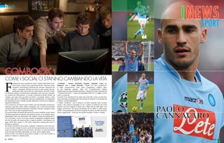 b ook

INEWS
sport

Pina Bevilacqua

Combook

Come i social ci stanno cambiando la vita

F

acebook ha mezzo miliardo di iscritti, Youtube 200 milioni di utenti al mese, Twitter cresce ogni giorno di più. Attraverso questi
strumenti, ulteriormente potenziati dal successo clamoroso dei
tablet e, comunque, destinati ad avere un ruolo sempre più preponderante nella vita di tutti noi, molti politici coltivano il proprio elettorato, mentre le aziende fanno marketing e tutti, non solo i giornalisti, possono fare informazione. Le recenti rivoluzioni in Medio Oriente, ad
esempio, sono state tutte raccontate da Twitter e Facebook, mentre i video
caricati dagli utenti su YouReporter finiscono regolarmente nei telegiornali
più importanti di tutto il mondo, facendo della Rete il media con la maggiore
capacità di diffusione.
Con l’utente che, in Svizzera come in Italia e nel resto del globo, diventa protagonista, carica foto, video, notizie, commenta, vota, i social network stanno
rivoluzionando il modo di comunicare, informarsi, lavorare, interagire con gli
altri. Non è solo un fatto di globalizzazione.
In concreto stiamo assistendo alla nascita di un nuovo modello sociale, basato
sull’interconnessione tra persone diversissime tra loro, in un sistema autoregolamentato molto più democratico del modello sociale post-industriale in
cui ci troviamo a vivere. Per di più costruito su dinamiche empatiche molto
più forti di quelle che legano persino i rapporti familiari  (ricordiamoci che
oggi il 60% delle coppie e il 76% delle connessioni commerciali nuove si
formano su internet).
Da Twitter a Facebook, da Youtube a Linkedin, l‘imbarazzo è solo nella scelta, ma il rischio è sempre lo stesso, quello di essere governati da uno strumento davvero potente, piuttosto che governarlo. Insomma, il social networking
nuova frontiera di infinite opportunità, ma anche arma a doppio taglio.
Arriva un libro che analizza questo nuovo mondo e l‘uso che ne fanno la
politica, le imprese, il mondo sociale.

62 INEWS

„Combook - Twitter, Facebook, Youtube, Linkedln. Come comunicare con i social network“, firmato da due professionisti della comunicazione come Salvo Guglielmino, addetto stampa del segretario generale della Cisl (Confederazione Italiana
Sindacati dei Lavoratori) Raffaele Bonanni, e Andrea Benvenuti, giornalista di
“Conquiste del lavoro”, l’autorevole quotidiano della Cisl. Un saggio, un manuale, un’inchiesta.
Il social? «Uno strumento di cui ormai non si può fare a meno, ma che deve
essere utilizzato con prudenza per non rischiare di chiudersi in un mondo solo
virtuale», ricorda Guglielmino.
E infatti „Combook“, oltre a proporre un‘analisi puntuale dello scenario
sociale e del contesto tecnologico in cui è esploso il fenomeno dei social
network e del loro impatto su modi, stili e tempi nell‘uso della Rete, è un
viaggio nell’universo del social networking, che ne mette in risalto pregi,
difetti. E una guida pratica all’utilizzo di questi strumenti, che offre istruzioni,
analisi, suggerimenti.  Anche dai suoi profili Facebook, Twitter e Youtube.

PAOLO
CANNAVARO
INEWS 63

 