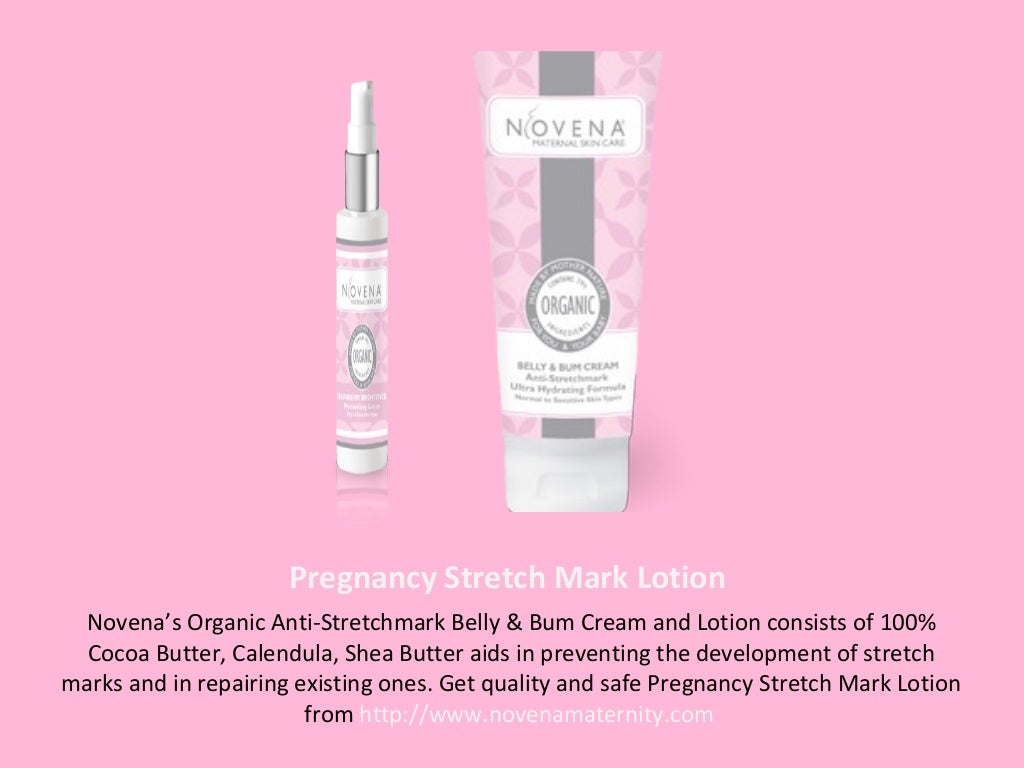 Organic Pregnancy Stretch Mark Cream Lotion