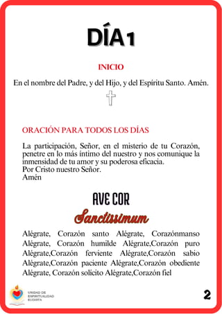 Novena al Corazón de Jesús y María | PDF