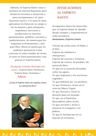 Novena al Espiritu Santo | PDF