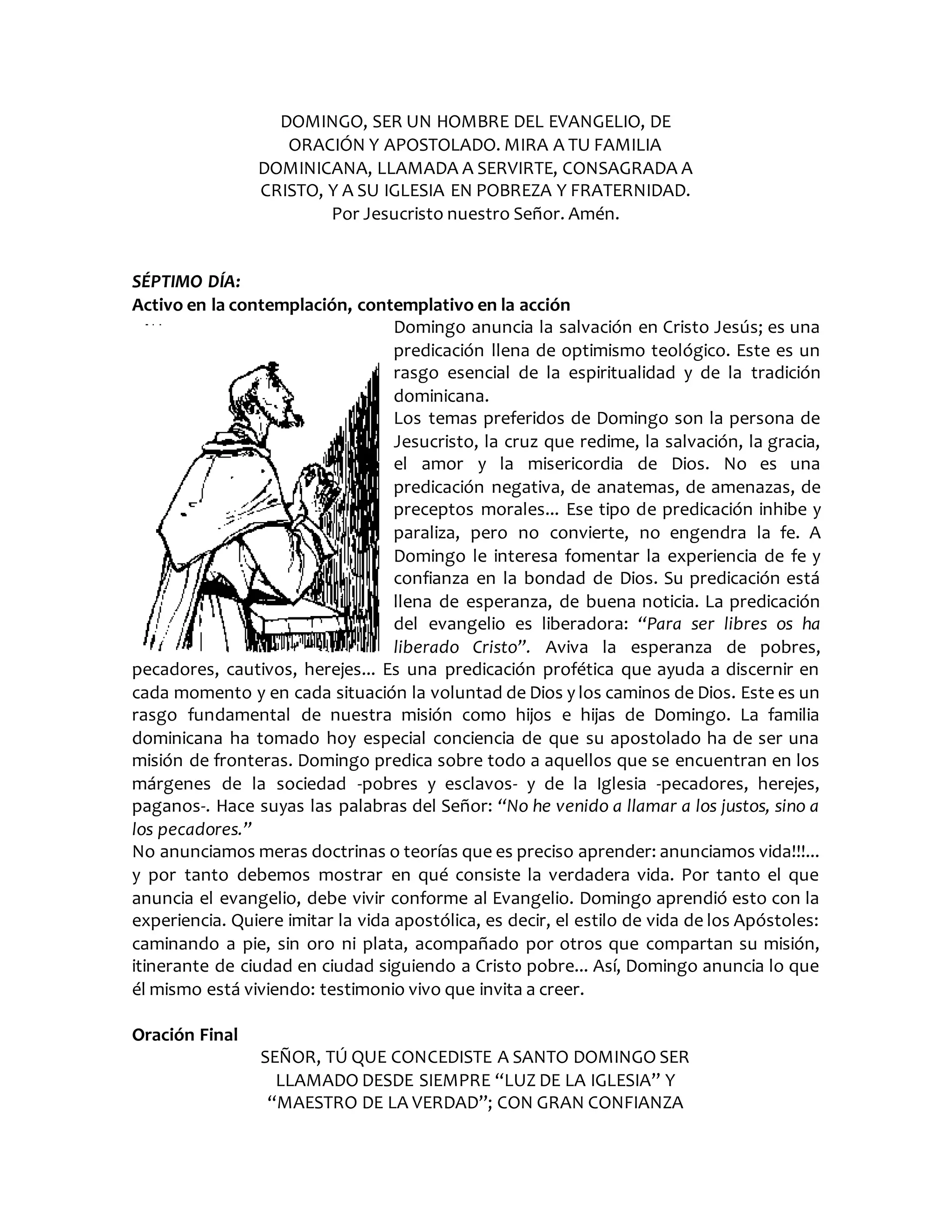 Novena a ntro padre santo domingo de guzman | PDF Novena a ntro padre santo domingo de guzman | PDF