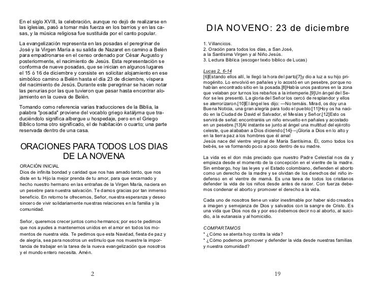 Novena de navidad