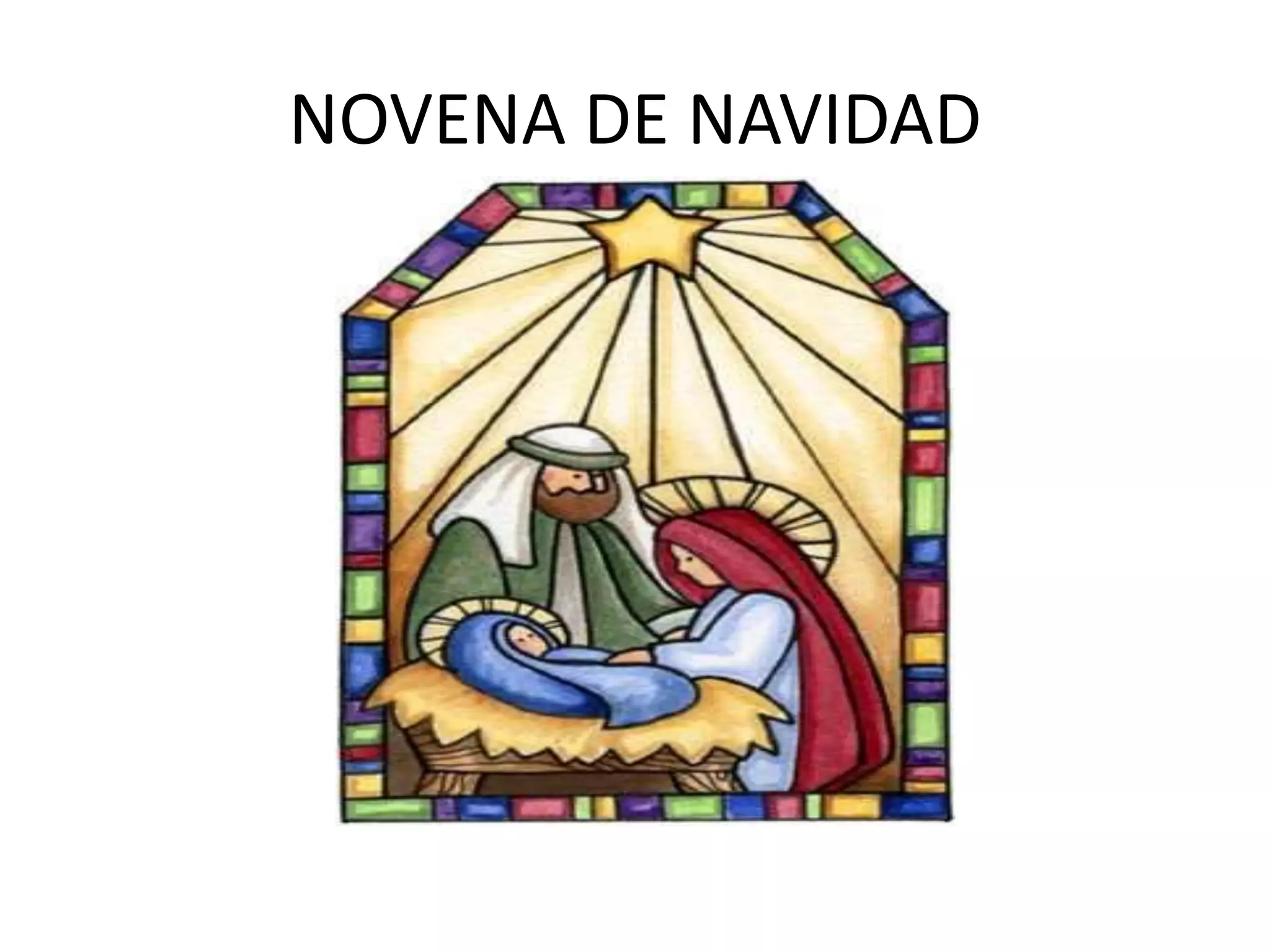 Novena de navidad 2016 PPT
