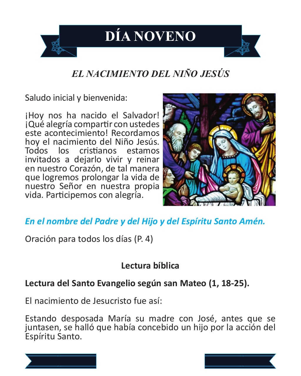 Novena de navidad