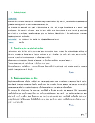 Novena de navidad posadas villancicos Oraciones para Navidad y Noche ...
