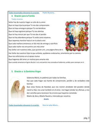 Novena de navidad posadas villancicos populares | DOCX